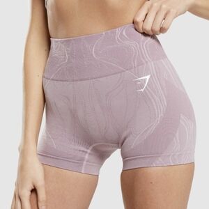 Gymshark mercury seamless shorts light purple Medium @K